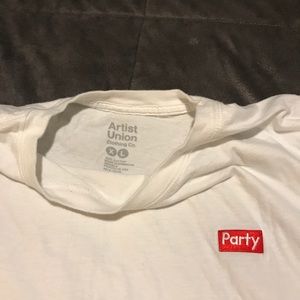 Artist Union “PARTY” Shirt